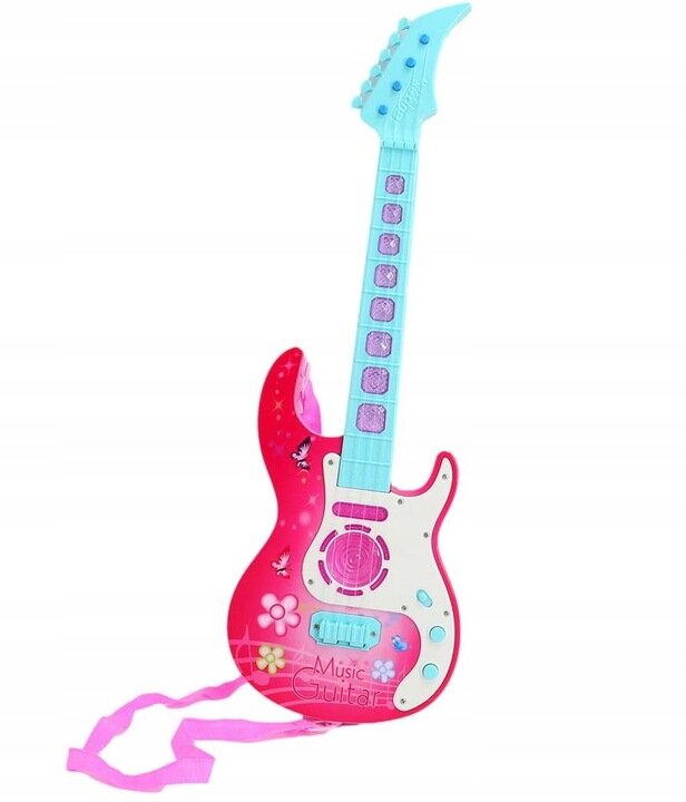Vaikiška roko gitara цена и информация | Lavinamieji žaislai | pigu.lt