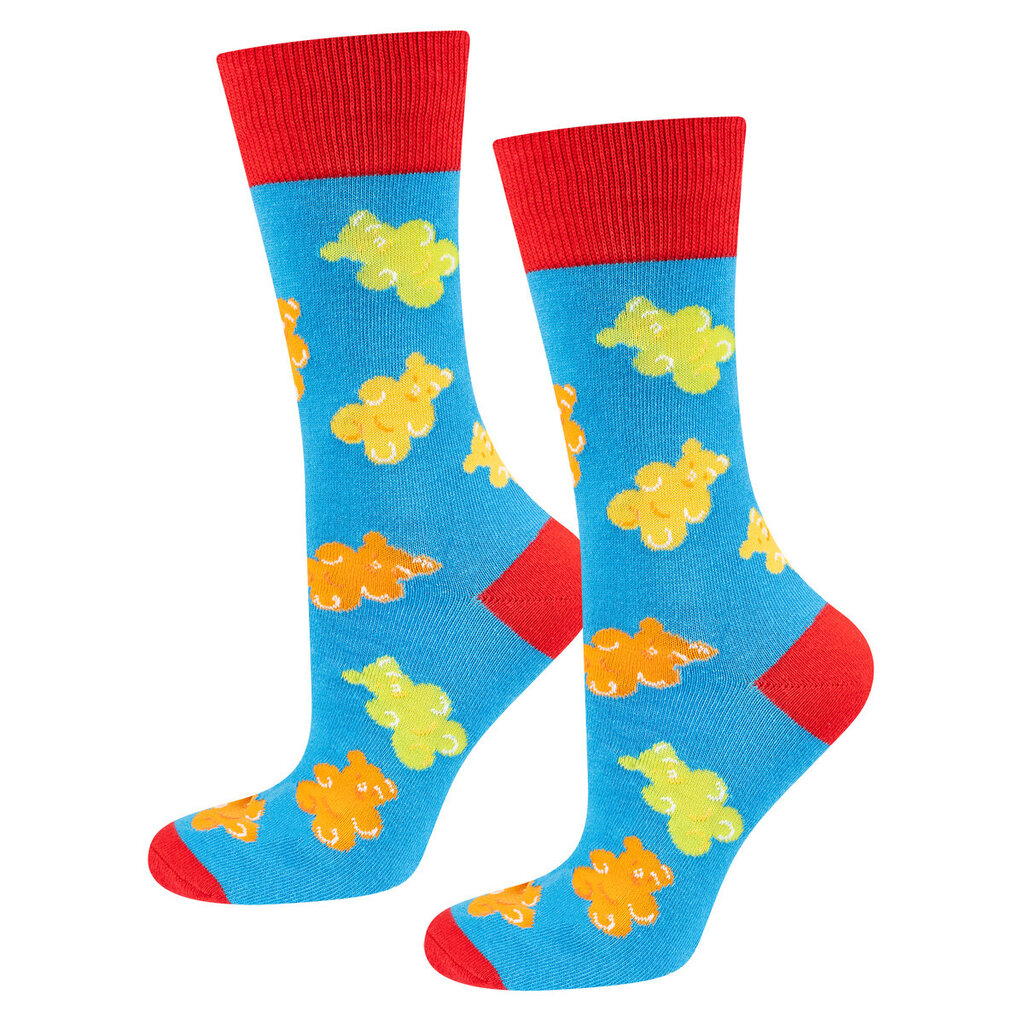 Kojinės unisex Soxo, mėlynos, 2 poros цена и информация | Moteriškos kojinės | pigu.lt
