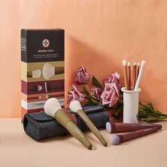Eigshow Beauty serijos 5 spalvų 9 šepetėlių rinkinys kaina ir informacija | Makiažo šepetėliai, kempinėlės | pigu.lt