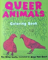 Queer Animals Coloring Book kaina ir informacija | Receptų knygos | pigu.lt