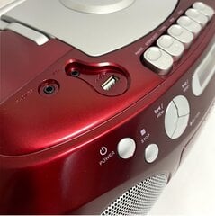 Terris RCA 593 Red цена и информация | Радиоприемники и будильники | pigu.lt
