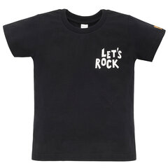 Marškinėliai berniukams Pinokio, juodi kaina ir informacija | Marškinėliai kūdikiams | pigu.lt