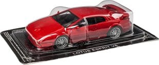 Automobilio modeliukas Lotus espirit, raudonas kaina ir informacija | Kolekciniai modeliukai | pigu.lt