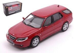 Automobilio modeliukas Saab, raudonas kaina ir informacija | Kolekciniai modeliukai | pigu.lt