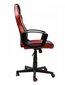 Žaidimų kėdė Kraken Chairs Delta, juoda/raudona kaina ir informacija | Biuro kėdės | pigu.lt