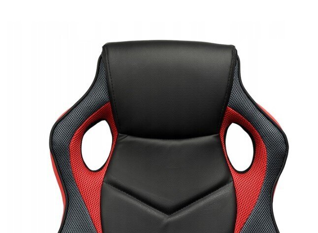 Žaidimų kėdė Kraken Chairs Delta, juoda/raudona kaina ir informacija | Biuro kėdės | pigu.lt
