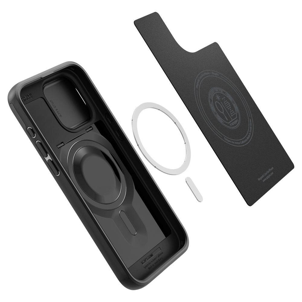 Spigen Optik Armor Mag kaina ir informacija | Telefono dėklai | pigu.lt