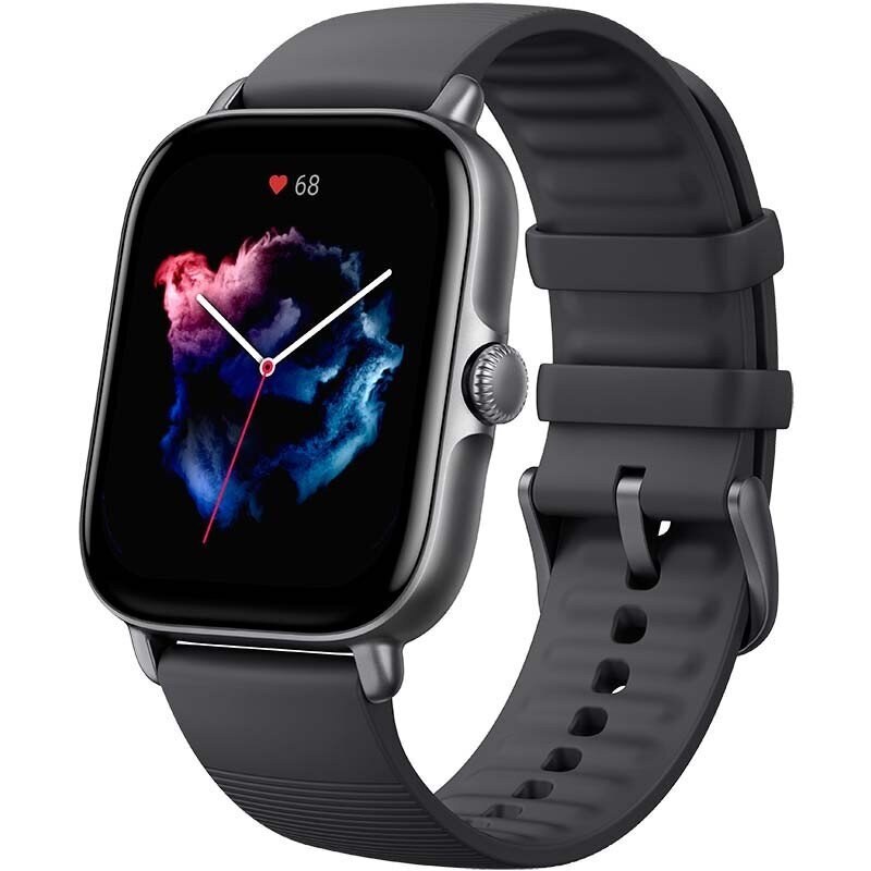 Prekė su pažeidimu.Amazfit GTS 3 Graphite Black цена и информация | Prekės su pažeidimu | pigu.lt