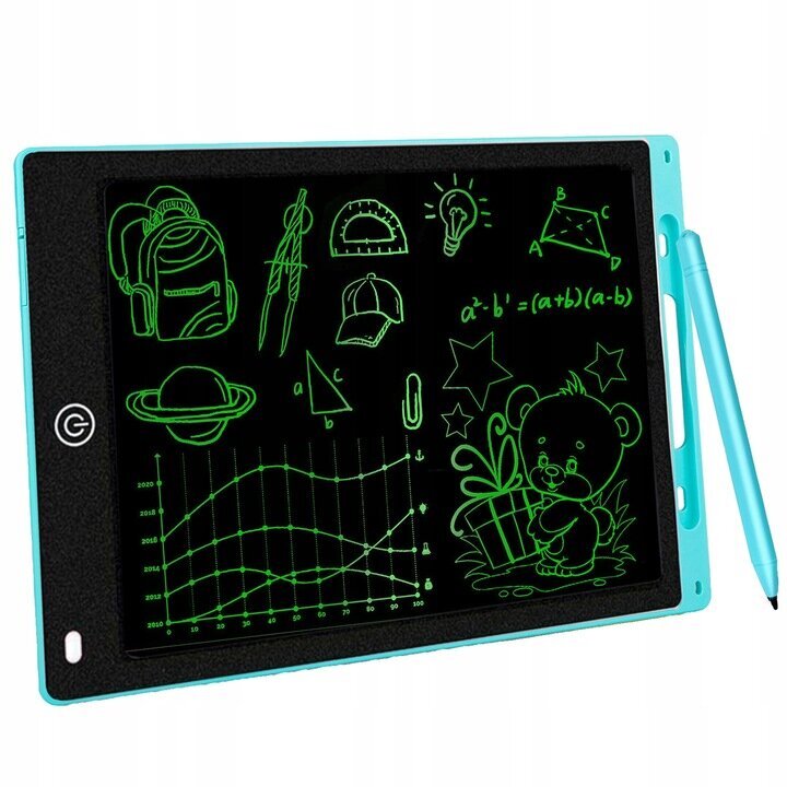 Grafinė piešimo Cameleon planšetė vaikams, 10', mėlyna kaina ir informacija | Lavinamieji žaislai | pigu.lt