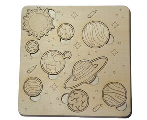 Dėlionė Planetos, 9 d. kaina ir informacija | Dėlionės (puzzle) | pigu.lt