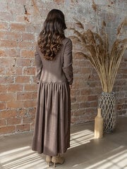 Женское платье Lega SKZ172, коричневый  цена и информация | Платья | pigu.lt