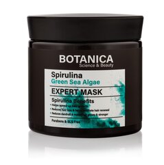 Plaukų kaukė Botanica Spirulina цена и информация | Средства для укрепления волос | pigu.lt