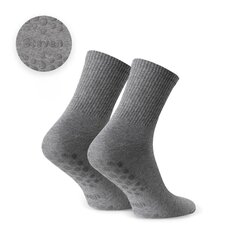 Kojinės vyrams Steven 10034, pilkos kaina ir informacija | Vyriškos kojinės | pigu.lt