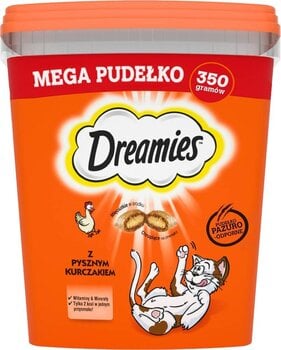 Dremies suaugusioms katėms su vištiena ir sūriu, 350 g цена и информация | Лакомства для кошек | pigu.lt