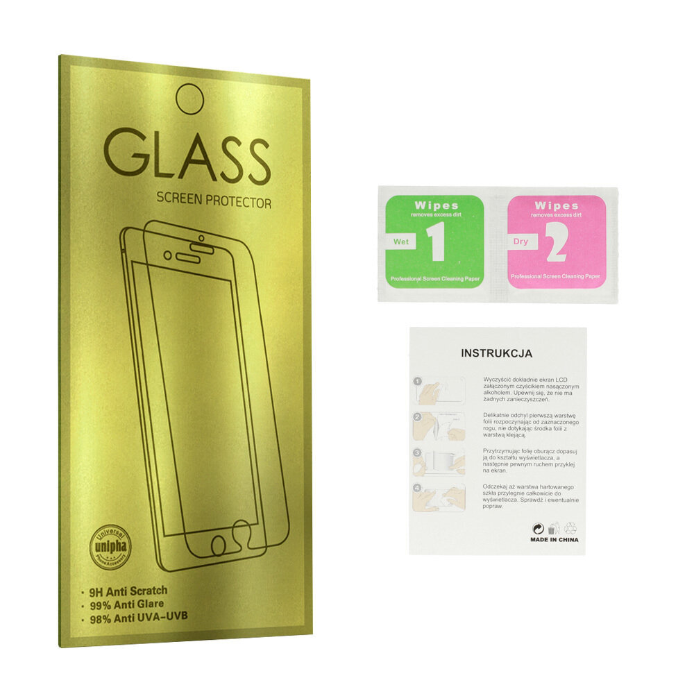 Grūdintas stiklas, skirtas SAMSUNG Glass Gold цена и информация | Apsauginės plėvelės telefonams | pigu.lt