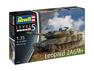 Surenkamas modelis Leopard 2 A6M+ Revell, 03342 kaina ir informacija | Konstruktoriai ir kaladėlės | pigu.lt