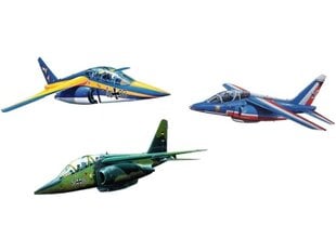 Revell - 50th Anniversary Alpha Jet (3 Kits) Dassault/Dornier Alpha Jet, 1/144, 03810 цена и информация | Конструкторы и кубики | pigu.lt