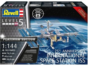 Surenkamas modelis International Space Station "ISS" Platinum Edition - 25th Anniversary Revell, 05651 kaina ir informacija | Konstruktoriai ir kaladėlės | pigu.lt