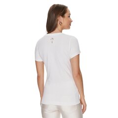 Laisvalaikio marškinėliai moterims Guess, balti kaina ir informacija | Marškinėliai moterims | pigu.lt