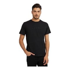 Guess marškinėliai vyrams 84471, juodi цена и информация | Мужские футболки | pigu.lt