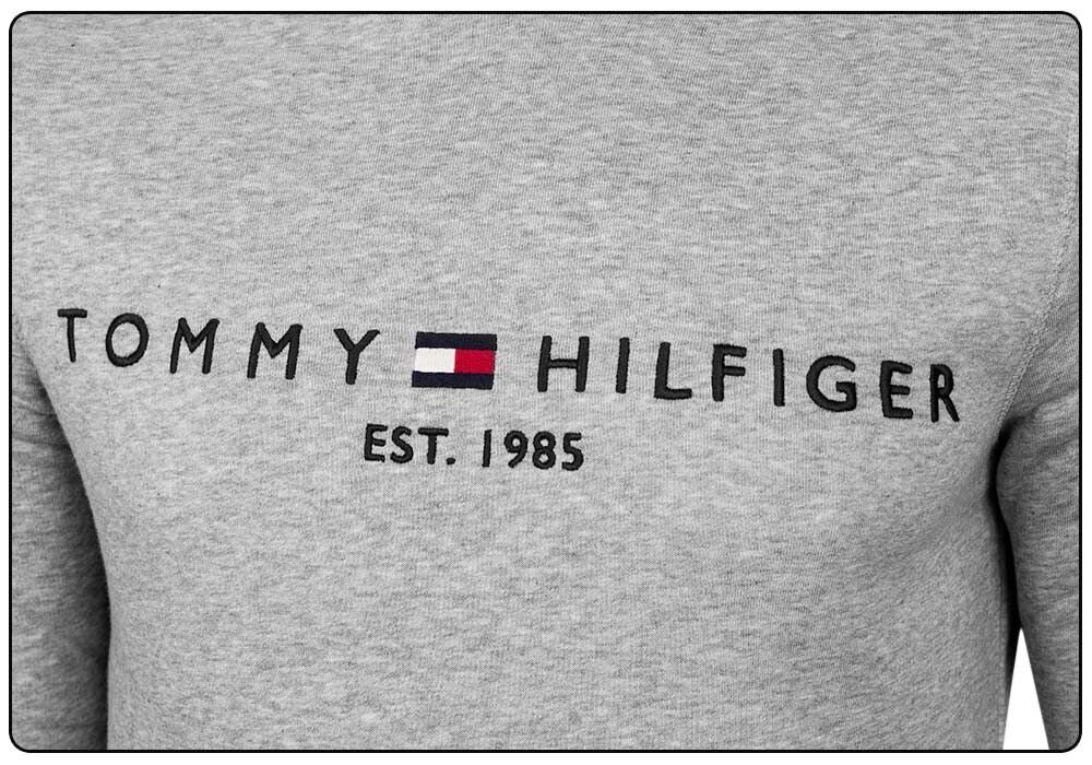 Džemperis vyrams Tommy Hilfiger 84509, pilkas цена и информация | Džemperiai vyrams | pigu.lt