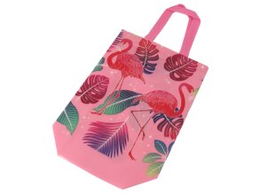 Dovanų maišelis Flamingas, rožinis kaina ir informacija | Dovanų pakavimo priemonės | pigu.lt