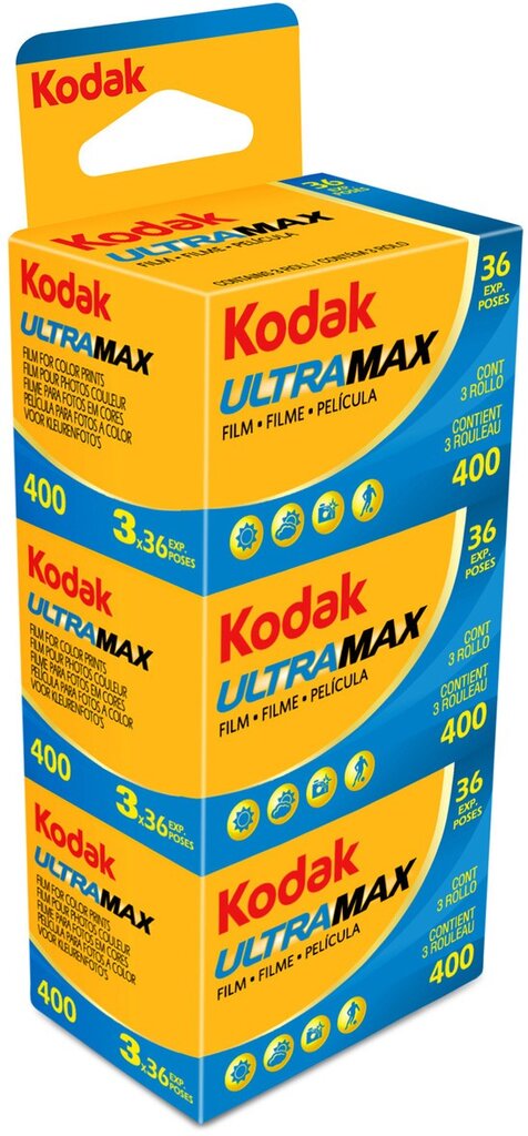 Kodak UltraMax 400/36x3 цена и информация | Priedai fotoaparatams | pigu.lt