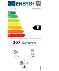 LG GBB71SWEMN kaina ir informacija | Šaldytuvai | pigu.lt