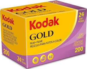 Kodak Gold 200/24 kaina ir informacija | Priedai fotoaparatams | pigu.lt