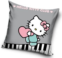 Vaikiškas dekoratyvinės pagalvėlės užvalkalas Hello Kitty kaina ir informacija | Dekoratyvinės pagalvėlės ir užvalkalai | pigu.lt