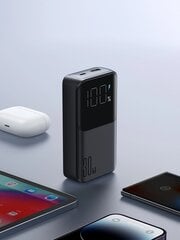 Joyroom powerbank 30W 10000mAh with built-in Lightning and USB-C cables black (JR-PBC06) цена и информация | Зарядные устройства Power bank | pigu.lt