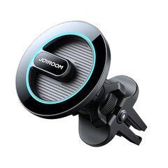 Joyroom car magnetic phone holder for air vent black (JR-ZS366) цена и информация | Держатели для телефонов | pigu.lt