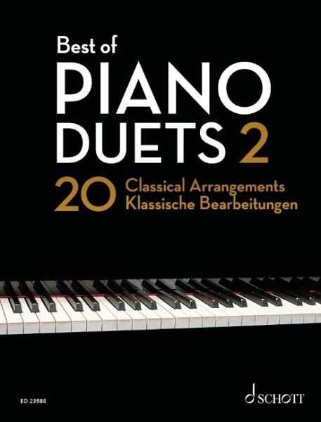 Best of Piano Duets Volume 2: 20 Classical Arrangements, 2 kaina ir informacija | Knygos apie meną | pigu.lt