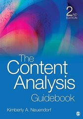Content Analysis Guidebook 2nd Revised edition kaina ir informacija | Socialinių mokslų knygos | pigu.lt