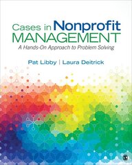 Cases in Nonprofit Management: A Hands-On Approach to Problem Solving kaina ir informacija | Ekonomikos knygos | pigu.lt