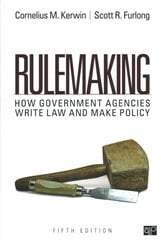 Rulemaking: How Government Agencies Write Law and Make Policy 5th Revised edition kaina ir informacija | Socialinių mokslų knygos | pigu.lt