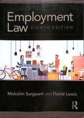 Employment Law: Eighth edition kaina ir informacija | Ekonomikos knygos | pigu.lt