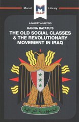 Analysis of Hanna Batatu's The Old Social Classes and the Revolutionary Movements of Iraq kaina ir informacija | Istorinės knygos | pigu.lt