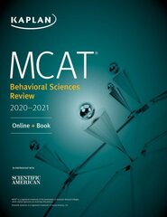 MCAT Behavioral Sciences Review 2020-2021: Online plus Book Proprietary kaina ir informacija | Enciklopedijos ir žinynai | pigu.lt