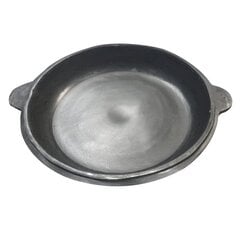 Davr Metall сковорода чугунная с ручками 37 см, черный цена и информация | Cковородки | pigu.lt