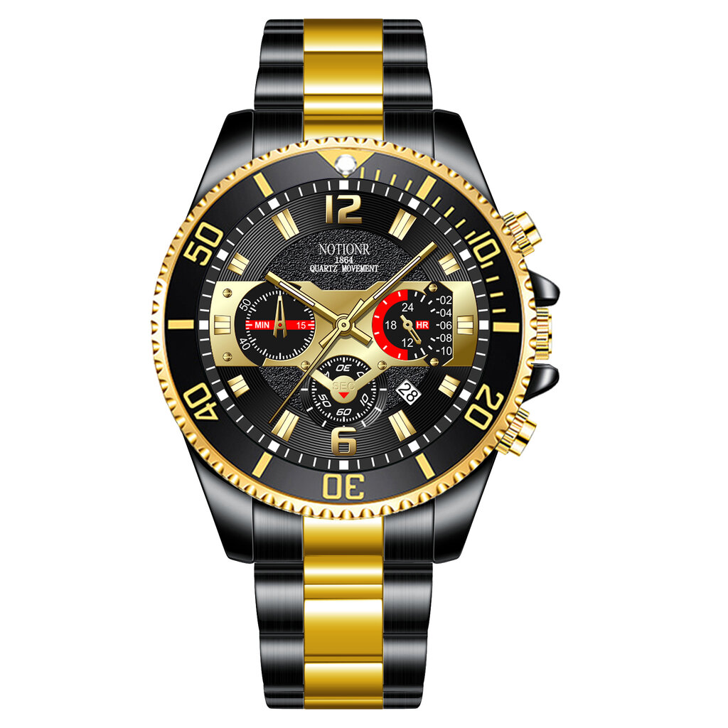 Stilingas Vyriškas Sportinis Laikrodis Notionr 874 kaina ir informacija | Vyriški laikrodžiai | pigu.lt