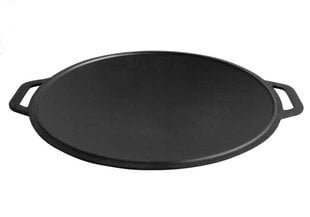 Чугунная крышка-садж Davr Metall, 32 см, черный цена и информация | Cковородки | pigu.lt