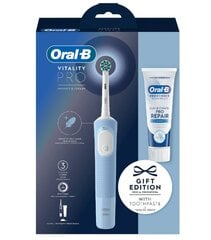 Oral-B Vitality Pro Protect x Clean kaina ir informacija | Elektriniai dantų šepetėliai | pigu.lt