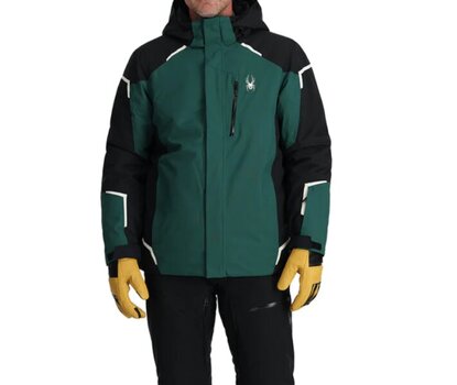 Slidinėjimo striukė vyrams Spyder COPPER 23920_103298, žalia kaina ir informacija | Vyriškа slidinėjimo apranga | pigu.lt