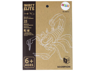 3D medinė dėlionė Lean Toys Skorpionas цена и информация | Пазлы | pigu.lt