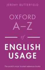 Oxford A-Z of English Usage 2nd Revised edition kaina ir informacija | Užsienio kalbos mokomoji medžiaga | pigu.lt