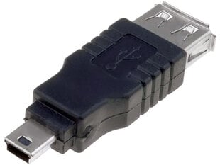 Perėjimo adapteris USB lizdas - mini USB kištukas, USB-BF/MUSB цена и информация | USB адаптеры для штатных магнитол | pigu.lt