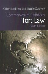 Commonwealth Caribbean Tort Law 6th edition цена и информация | Книги по экономике | pigu.lt