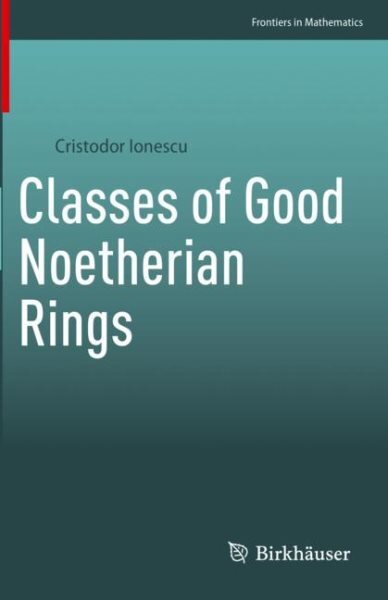 Classes of Good Noetherian Rings 1st ed. 2023 цена и информация | Ekonomikos knygos | pigu.lt