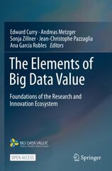 Elements of Big Data Value: Foundations of the Research and Innovation Ecosystem 1st ed. 2021 kaina ir informacija | Ekonomikos knygos | pigu.lt